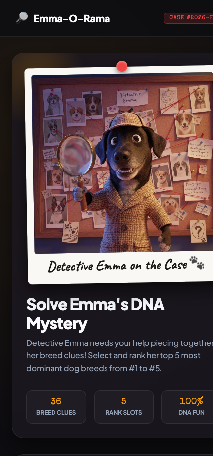 Emma-O-Rama – Detective Breed Prediction Web App - asset 2
